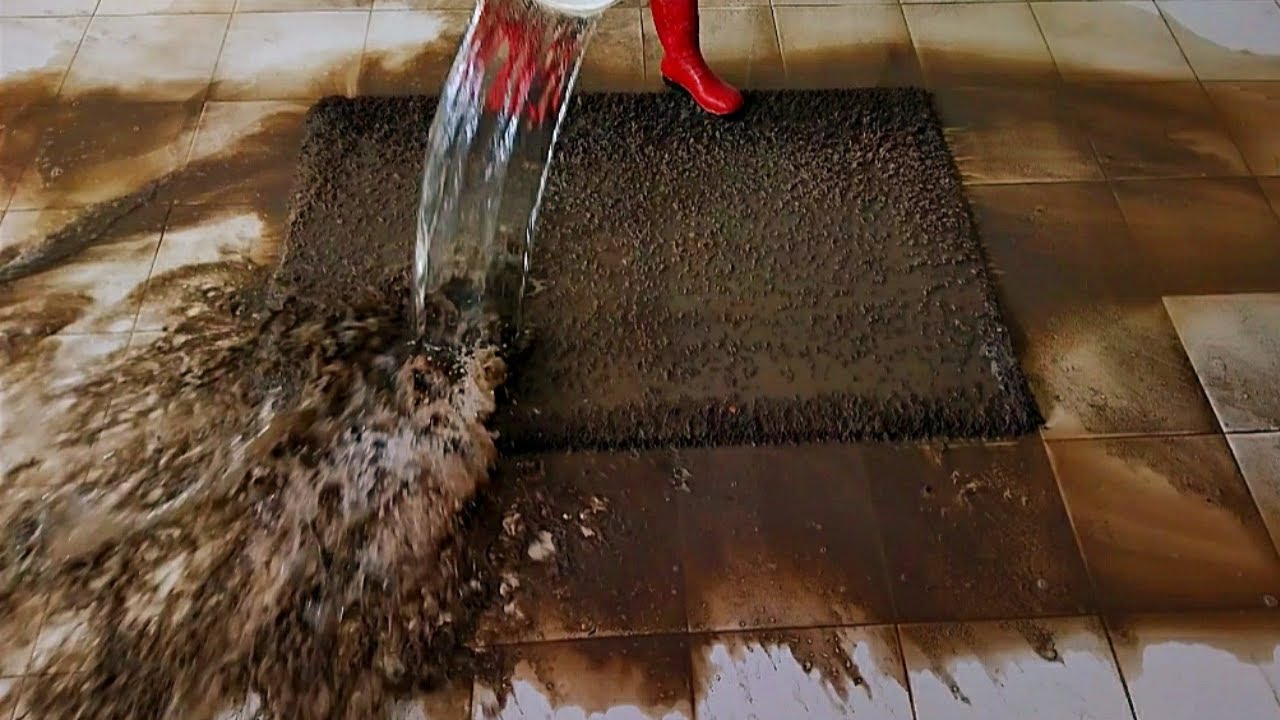 Flooded Dirtiest Carpet – Extreme Dirty Rug Restoration Thumbnail