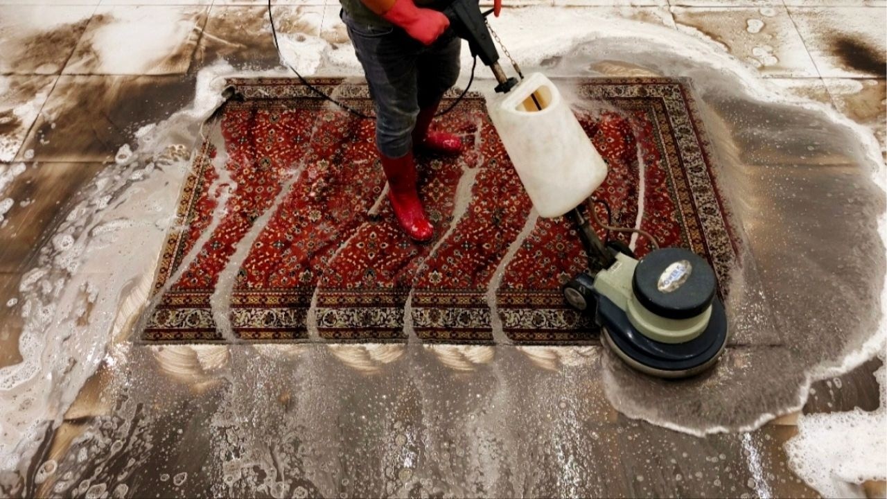 Mud to Shine: Satisfying Carpet Cleaning Transformation