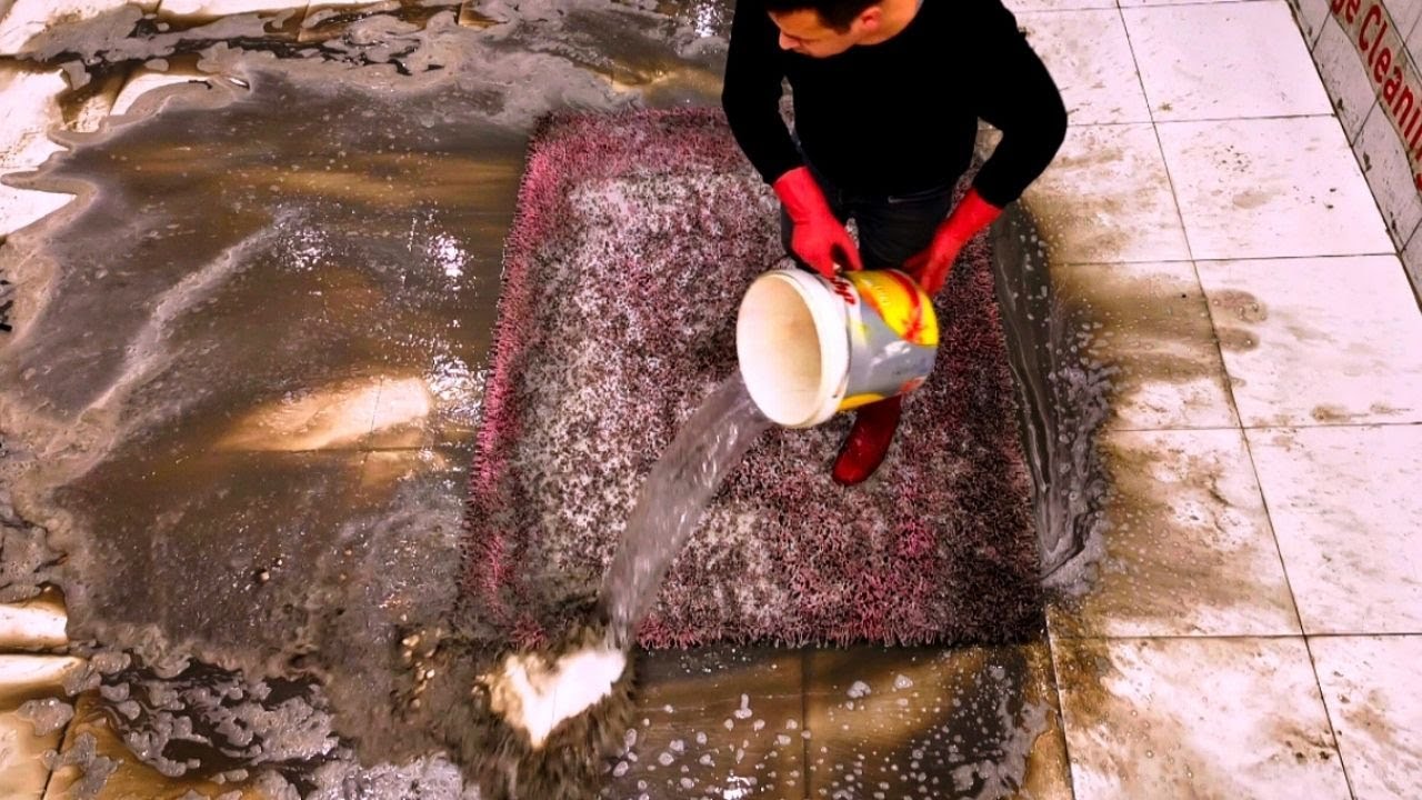 Dirtiest Shaggy Carpet Struggle – Full ASMR Clean Thumbnail