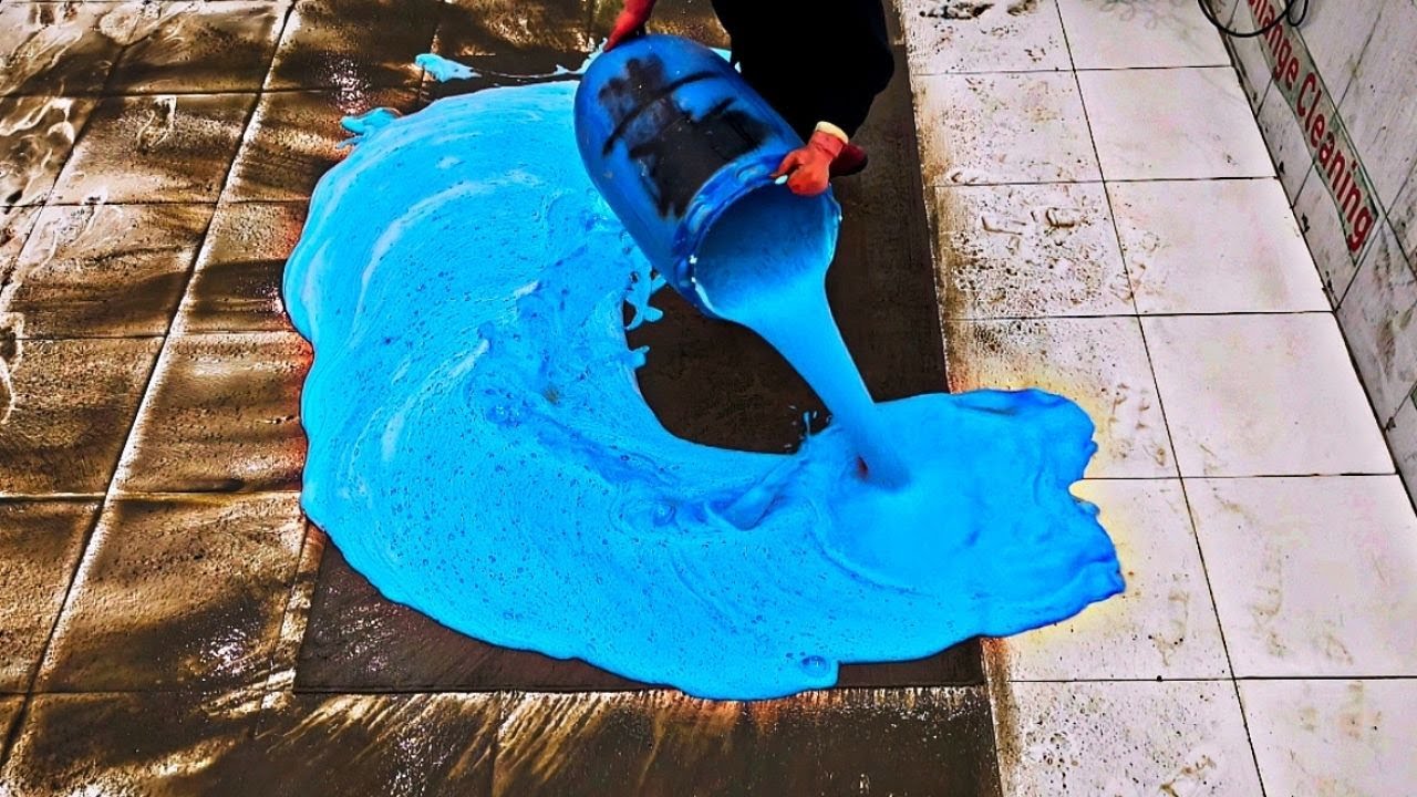 Incredible Nasty Carpet Cleaning – Relaxing Blue Foam