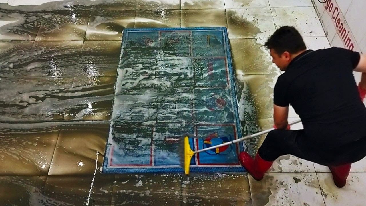 Fisherman’s Rug Cleaning – Satisfying ASMR