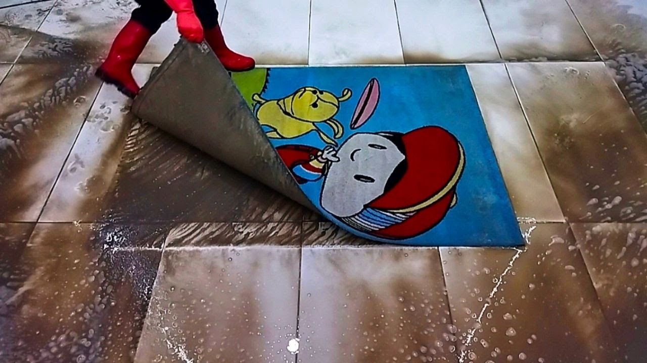 Incredibly Dirty Cute Carpet Cleaning – Relaxing ASMR