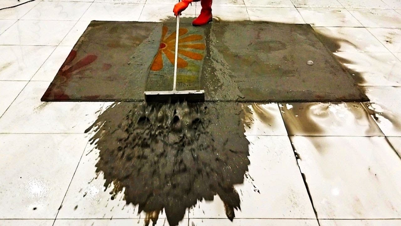 Trying Different Carpet Cleaning Methods – Satisfying ASMR