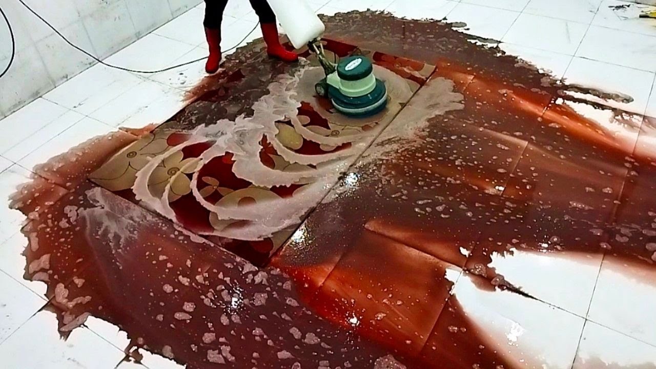 Sensational Dirty (Rust) Carpet – Professional Cleaning Process