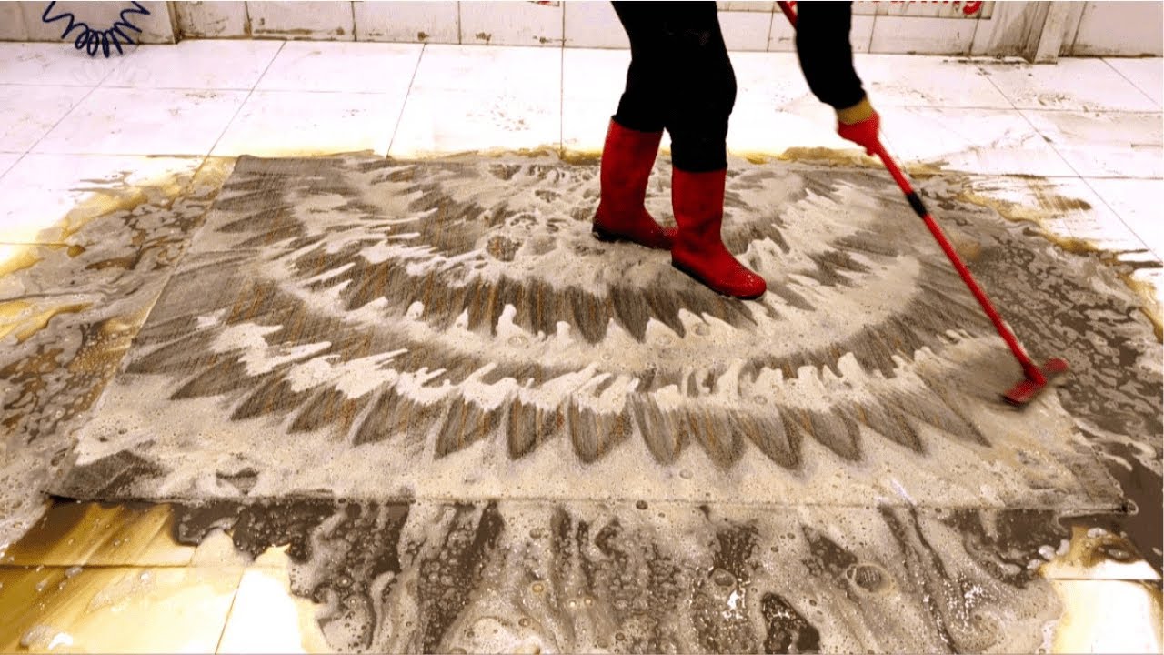 From Beginning to End / From Dirty to Clean – Satisfying Carpet Cleaning ASMR