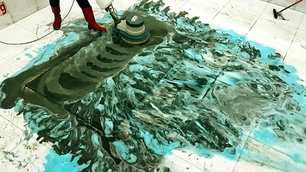 Extra Strong Blue Power Foam – Dirty Carpet Cleaning ASMR