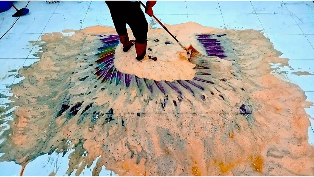 Pretty Color / Pattern – Implausible Dirt on the Carpet – Satisfying ASMR Thumbnail