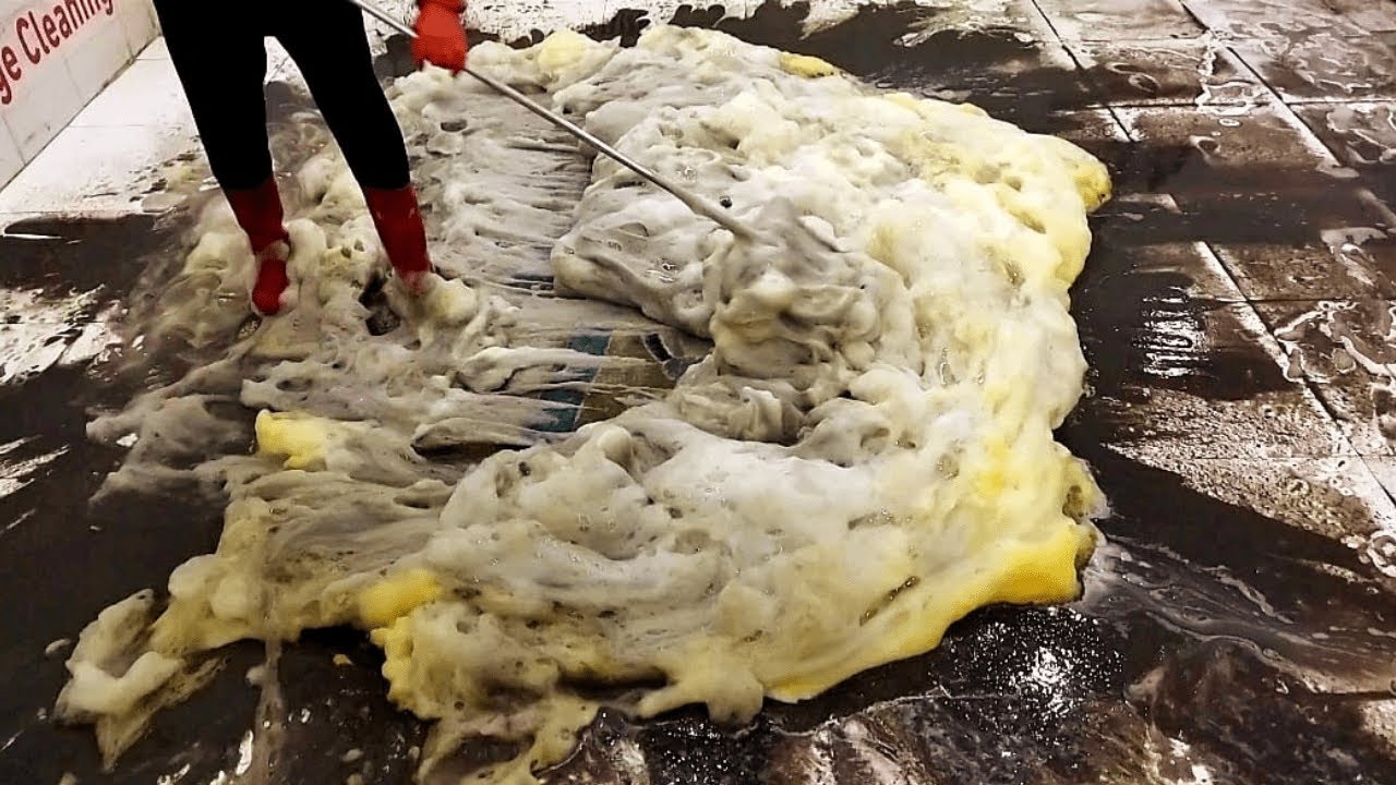 Deepest Cleaning with New Method VIII – Satisfying Carpet Cleaning ASMR