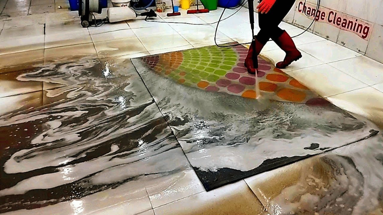 Pretty Rug / Color – Implausible Dirty Carpet Cleaning – Satisfying ASMR