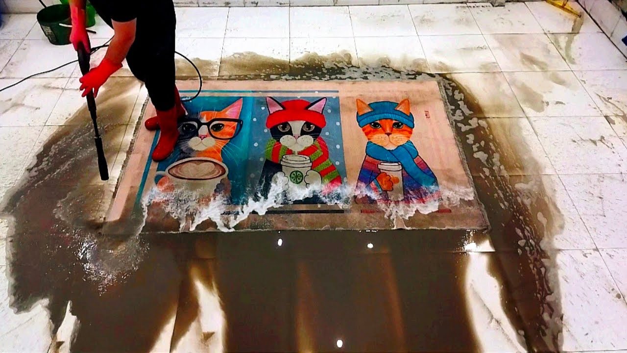 Horrible Dirty The Cutest Carpet Cleaning ASMR – Satisfying Thumbnail