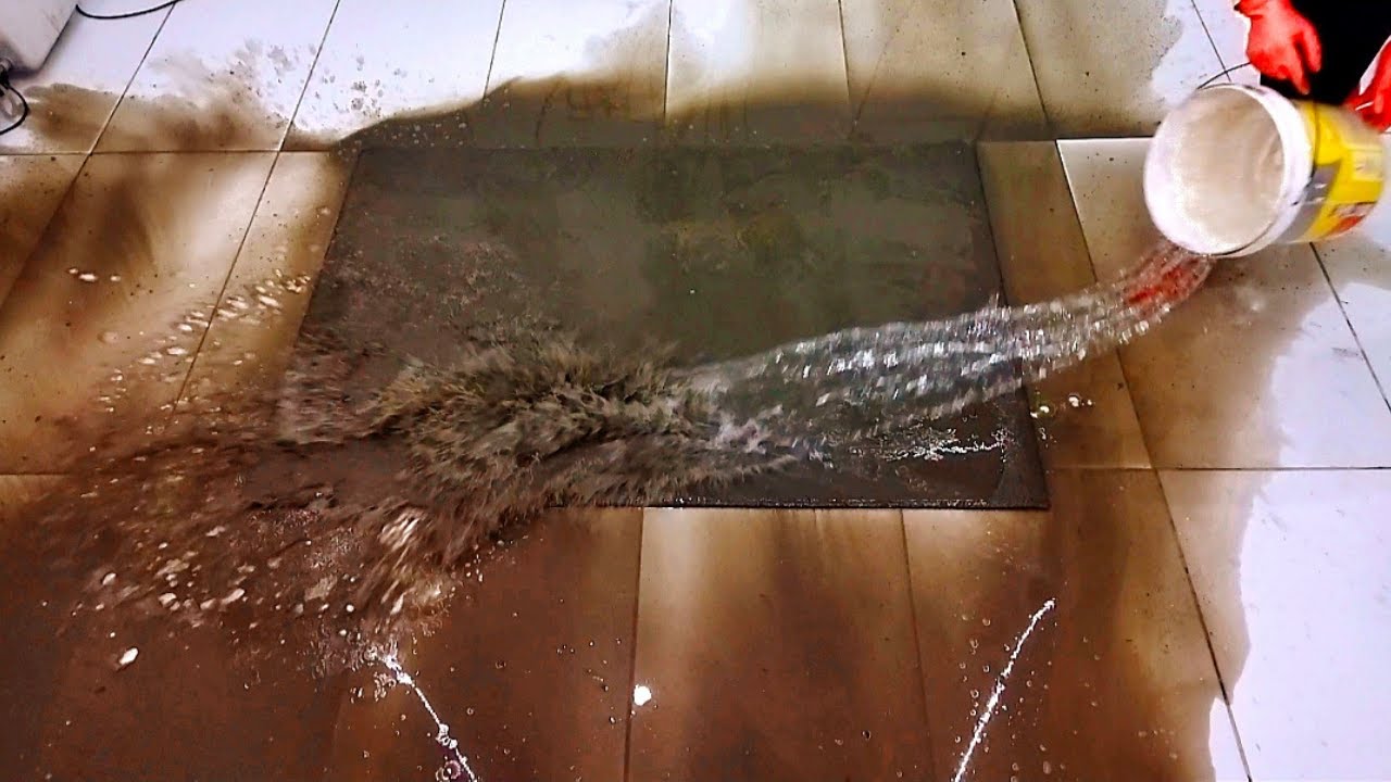 Ext. Astounding Muddy Flooded Carpet Cleaning – Satisfying ASMR