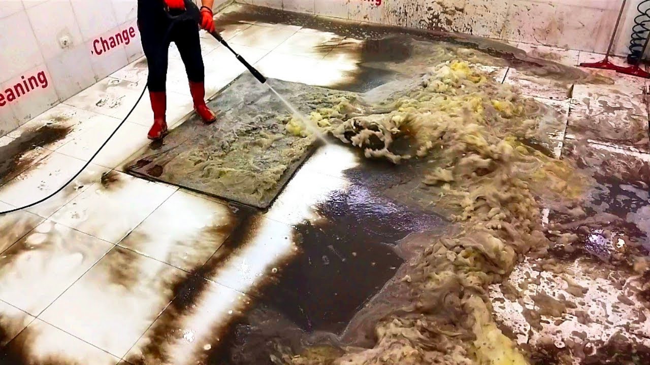 Wretched Dirty Carpet Cleaning with Lots of Foam – Satisfying ASMR Thumbnail