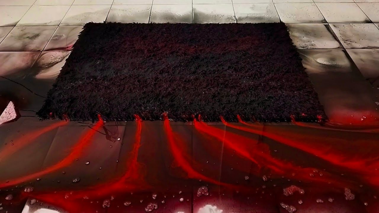 A Carpet Flowing with Unprecedented Color! – Satisfying Carpet Cleaning ASMR